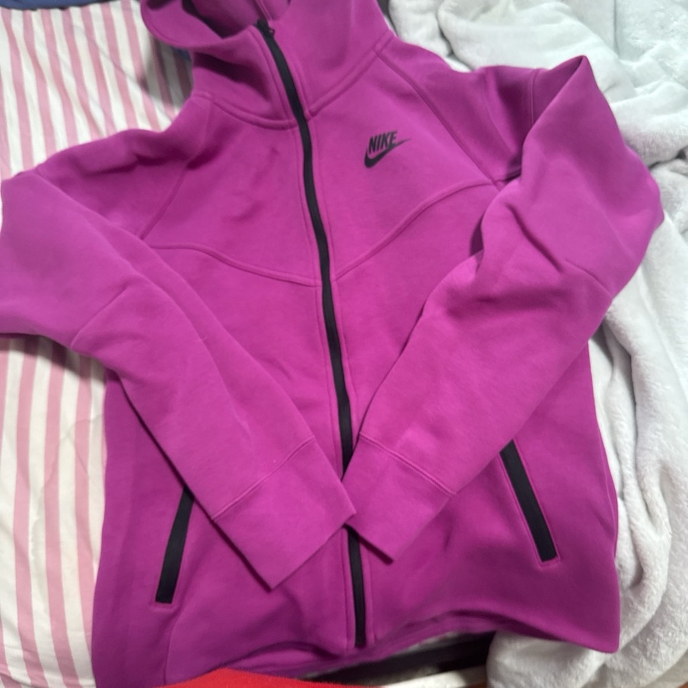 Nike Fuchsia Sweatshirt with Black Trim